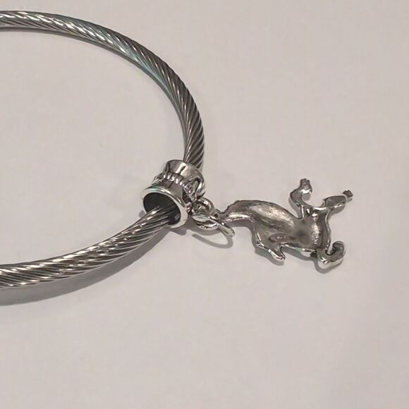 Silver Pegasus Dangle Charm for Pandora Style Bracelet - Picture 5 of 5